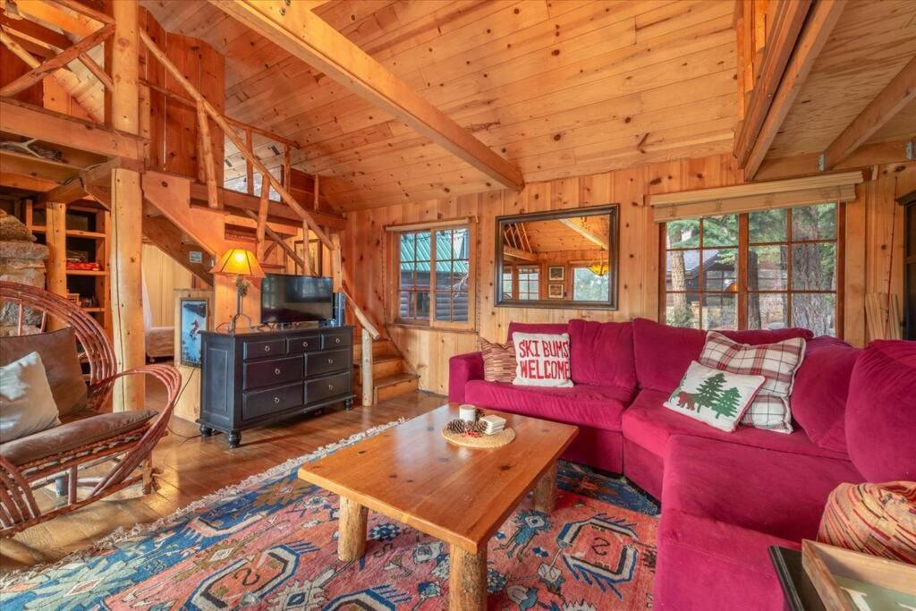 Coziest Cabin In Tahoe W Stone Fireplace Comfy Beds Close To Slopes & Lake Carnelian Bay Exterior foto